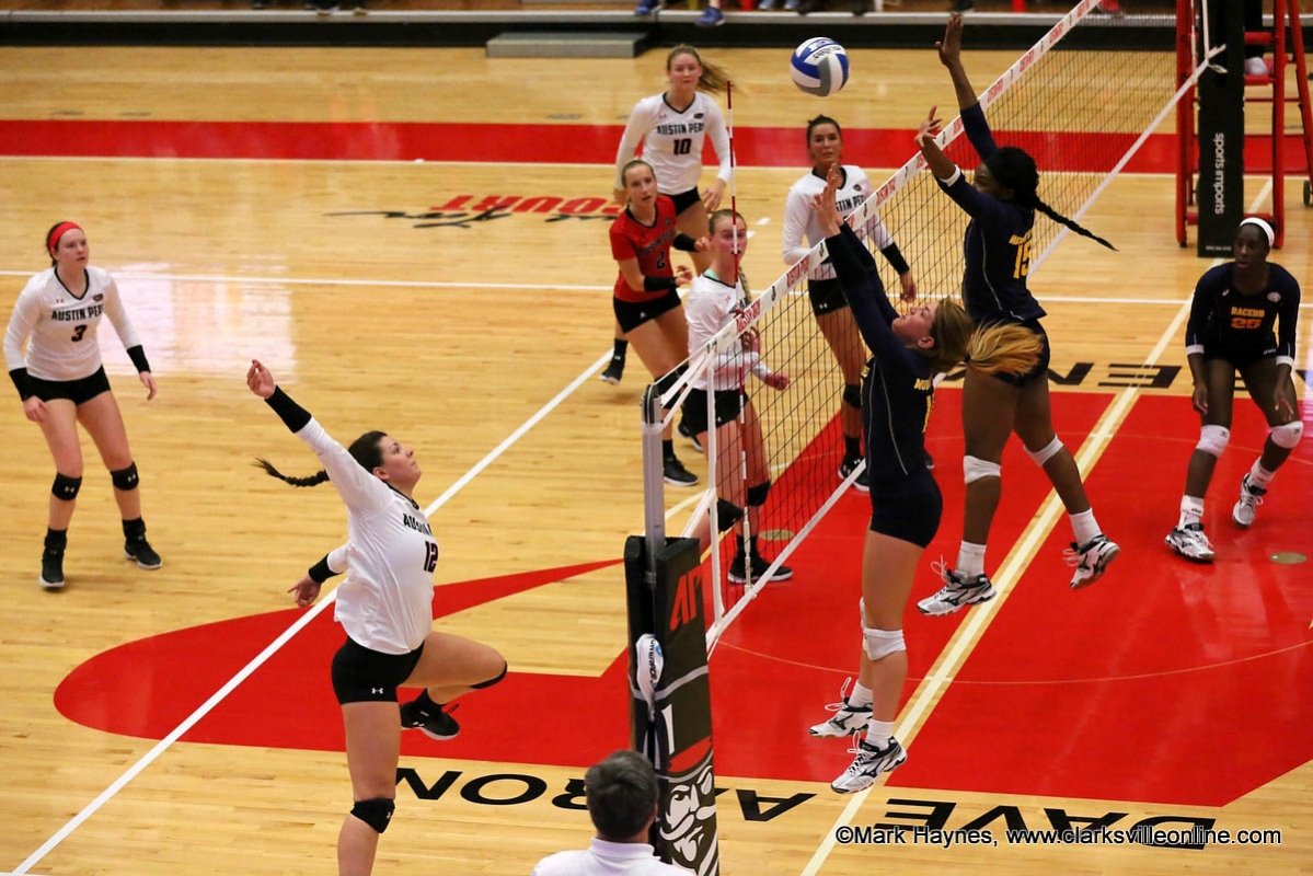 APSU Volleyball falls to Murray State at the Dunn Center - Clarksville ...