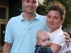 A young family at the Brewers' Fest