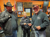 Bikers Who Care partner with the Clarksville Police Department and Montgomery County Sheriff's Office to present random people with $100 bills.
