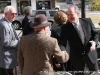 Bill Harpel talking with People in the crowd