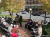 Chaplin Currie leads the invocation