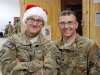 Soldiers from 3rd Battalion, 187th Infantry Regiment, 3rd Brigade Combat Team “Rakkasans,” 101st Airborne Division (Air Assault), pose for a photo to show their holiday cheer. (Courtesy photo) 