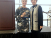 Kaitlyn Bonds receiving the 2017 President’s Award from Debbie Reynolds (from left)