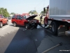 Clarksville Fire Rescue respond to accident on Fort Campbell Boulevard involving Diesel Fuel Spill