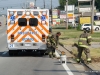 Clarksville Fire Rescue respond to accident on Fort Campbell Boulevard involving Diesel Fuel Spill