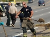 Clarksville Fire Rescue respond to accident on Fort Campbell Boulevard involving Diesel Fuel Spill (50)