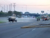 Clarksville Fire Rescue put out a tanker fire early this morning on Wilma Rudolph Boulevard. (Photo by CPD – Jim Knoll)