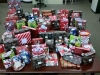 Ten Children at the Salvation Army receive gifts from Clarksville officers, Sheriff's Deputies and 911 Dispatchers on Christmas Day.