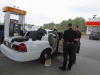 Clarksville Police Officers arrest U.S. Bank Robbery Suspect at Circle K Gas Station on Tiny Town Road. (Jim Knoll, CPD)