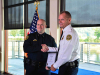 (L-R) Sgt. Beau Skinner and Clarksville Police Chief Al Ansley.