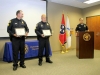 Sgt Greg Beebe, Sgt Steve Hamilton and Chief Al Ansley. (Photo by CPD-Jim Knoll)