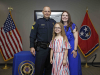 Clarksville Police Department promotes K-9 Officer Joseph Scruggs. (Jim Knoll, CPD)