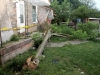 Damage done to the house. (Photo by CPD-Jim Knoll)