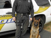 Clarksville Officer Casey Stanton and K9 Vader