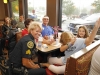 Clarksville Police Department's third "Coffee with a Cop" was held Saturday, July 15th at the Chick-Fil-A located on Madison Street.