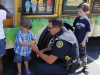 Kona Ice of Greater Clarksville and Clarksville Police held "Kona Cones and a Cop" on July 12th. (Jim Knoll, CPD)
