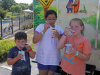 Kona Ice of Greater Clarksville and Clarksville Police held "Kona Cones and a Cop" on July 12th. (Jim Knoll, CPD)