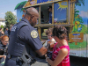 Kona Ice of Greater Clarksville and Clarksville Police held "Kona Cones and a Cop" on July 12th. (Jim Knoll, CPD)