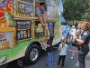 Kona Ice of Greater Clarksville and Clarksville Police held "Kona Cones and a Cop" on July 12th. (Jim Knoll, CPD)