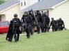 Clarksville Police negotiate Abdujuan Napper out of a residence. (Photo by CPD-Jim Knoll)