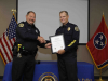 Clarksville Police Officer Bob Peterson Retirement Ceremony