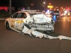 Clarksville DUI Special Patrol Car rear ended on Fort Campbell Boulevard by a drunk driver in a Chevrolet Impala. (Photo by CPD-Jim Knoll)