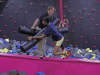 Clarksville Police take part in "Hop with a Cop" at Planet 3 Extreme Air Park Clarksville.