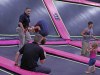 Clarksville Police take part in "Hop with a Cop" at Planet 3 Extreme Air Park Clarksville.