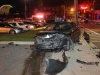 A Suzuki SUV and Ford Fusion were involved in an accident on Franklin Street near University Avenue. (Officer Jennifer Szczerbiak, CPD)