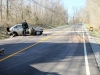 2002 Ford Focus that crashed on Needmore Road sending four teenagers to the hospital. (Photo by CPD-Jim Knoll)