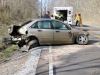 2002 Ford Focus that crashed on Needmore Road sending four teenagers to the hospital. (Photo by CPD-Jim Knoll)