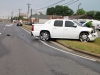 Chevrolet Avalanche that collided with a Mitsubishi Eclipse on Fort Campbell Boulevard. (Photo by CPD-Jim Knoll)