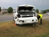 Chevrolet Avalanche that collided with a Mitsubishi Eclipse on Fort Campbell Boulevard. (Photo by CPD-Jim Knoll)