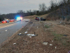 Clarksville Police report a Kia Optima went off the road on 101st Parkway, flipped several times and the driver was ejected. The driver died later from his injuries. (Officer Szczerbiak, CPD)