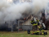 Clarksville Police responded to a mobile home fire this afternoon on Notgrass Road. (Sgt Blackmon, CPD)