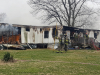 Clarksville Police responded to a mobile home fire this afternoon on Notgrass Road. (Sgt Blackmon, CPD)