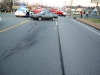 1987 Chevy Nova turned in front of an oncoming 2008 Harley Motorcycle on Madison Street. (Photo by CPD-Jim Knoll)