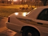 Clarksville Police Patrol car covered with ice in the early morning. (Photo by CPD Jim Knoll)