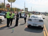 Mazda 3 that stuck and killed a pedestrian on Fort Campbell Boulevard Tuesday, October 16th. (Photo by CPD-Jim Knoll)