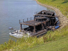 Houseboat named “Dream Catcher” caught fire at the Clarksville Marina.