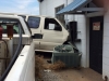 Clarksville Police respond to accident where Van runs into a building on College Street.