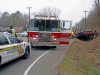 Clarksville Police work an accident at the intersection of Ashland City Road, East Old Ashland City Road that sent two to the hospital. (Jim Knoll, Clarksville Police Department)