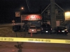 Clarksville Police processing the crime scene of a shooting death at C-Ray’s Social Club on Fort Campbell Boulevard Friday Night. (Photo by CPD-Jim Knoll)