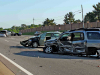 Clarksville Police responded to Four Car Accident on Fort Campbell Boulevard