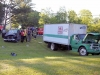 Early in the morning on May 15th, 2017 a Chevy Silverado pickup pulled out in front of a box truck on Cumberland Drive. The crash caused both vehicle to leave the roadway. (Jim Knoll, CPD)