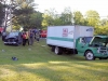 Early in the morning on May 15th, 2017 a Chevy Silverado pickup pulled out in front of a box truck on Cumberland Drive. The crash caused both vehicle to leave the roadway. (Jim Knoll, CPD)
