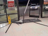 Clarksville Police are trying to identify the women in these photos for crashing into a Car Dealership October 13th.