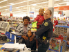 Kids Shopping with Cops event was held Saturday, December 8th at the Sango Walmart. (Jim Knoll, Clarksville Police Department)