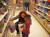 Kids Shopping with Cops event was held Saturday, December 8th at the Sango Walmart. (Jim Knoll, Clarksville Police Department)