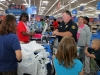 Nearly 100 Children get a Shopping Spree from the Clarksville Police Union. (Photo by CPD-Jim Knoll)